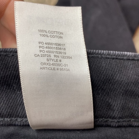 Aritzia Sunday Best Black Mom Jeans Size 12 - Picture 4 of 9